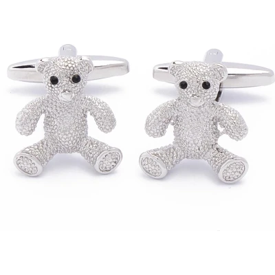 Afbeelding van Manchetknopen Beer Teddybeer Knuffelbeer Knuffel