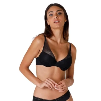 Afbeelding van Lovable Sensual Touch Exclusive gevoerde beha met beugel voor dames zwart IV