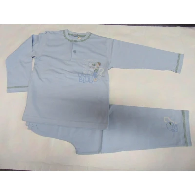 Afbeelding van Petit Bateau Pyjama Jongens Bleek blauw Blub 6 jaar 114