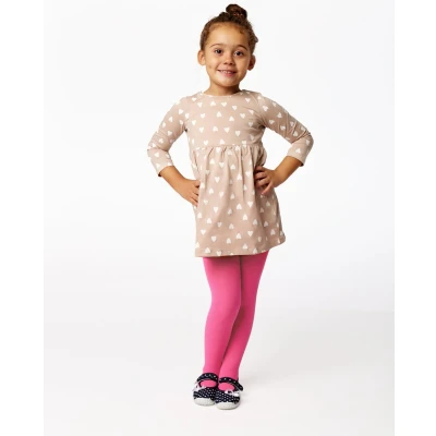 Afbeelding van Merry Style WL 010 Kinderen Panty 60 DEN Microvezel Meisjes Polyamide Fuchsia 152 158