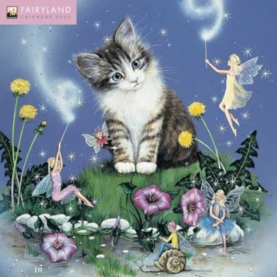 Afbeelding van Fairyland Feenland 2025: Original Flame Tree Publishing Kalender [Kalender]