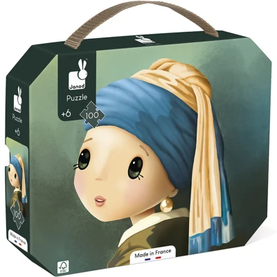 Afbeelding van Janod puzzel vermeer inspired 100st
