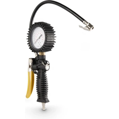 Afbeelding van Powerplus POWAIR0102 Professionele Bandenpomp Met Spanningsmeter 8 Bar