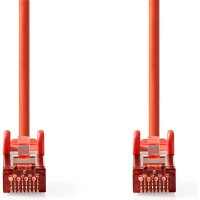 Afbeelding van Netwerkkabel Cat6 S/FTP 30 meter (100% koper, LSZH, Rood)