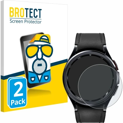 Afbeelding van BROTECT (2 Stuks) Antireflecterende Beschermfolie voor Samsung Galaxy Watch 6 Classic (43 mm) Anti Glare Screen Protector, Mat, Ontspiegelend