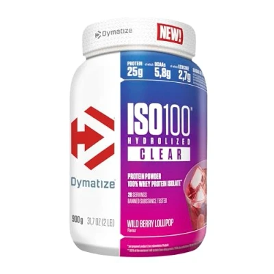 Afbeelding van ISO 100 Clear 900gr Wild Berry Lollipop