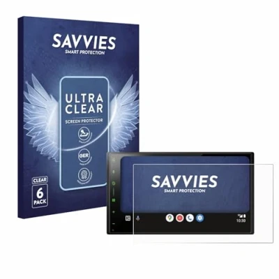 Afbeelding van Savvies Screenprotector voor Pioneer SPH DA77DAB Folie Beschermfolie transparant (6 Stuks)