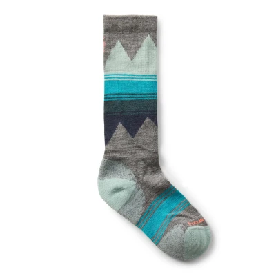 Afbeelding van Sok Smartwool Kids Ski Light Cushion OTC Socks Medium Gray XS