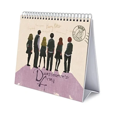 Afbeelding van Grupo Erik CS23003 Kalender 2023 Harry Potter Bureaukalender 12 maanden met fsc certificaat