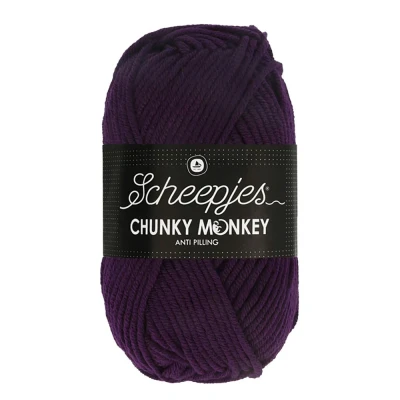 Afbeelding van Scheepjes Chunky Monkey 100g 1425 Purple Paars