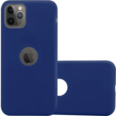 Afbeelding van Cadorabo Hoesje geschikt voor Apple iPhone 11 PRO in CANDY DONKER BLAUW Beschermhoes gemaakt van flexibel TPU silicone Case Cover