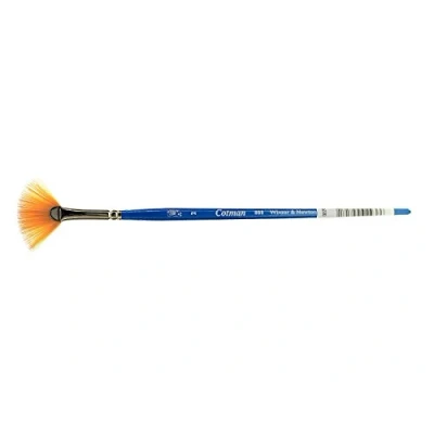 Afbeelding van Winsor &amp; Newton 5388002 Cotman Aquarel penseel van syntetisch haar Serie 888 Waaier, korte steel met uitstekende veerkracht, verfafgite en uiterste nauwkeurigheid Nr. 2 40 mm,