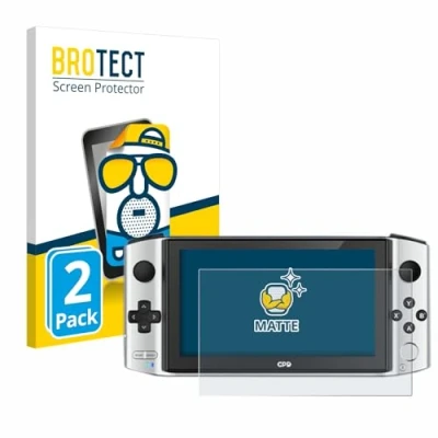 Afbeelding van BROTECT (2 Stuks) Antireflecterende Beschermfolie voor GPD Win 3 Anti Glare Screen Protector, Mat, Ontspiegelend