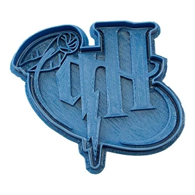 Afbeelding van Cuticuter Snitch Harry Potter uitsteekvorm, blauw, 8 x 7 1,5 cm