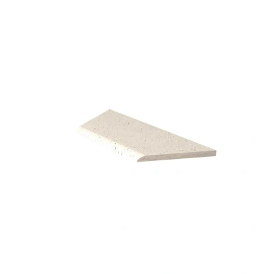 Afbeelding van Schellevis Oud Hollandse Zwembadrand (hoek Links) 100/40x60x40 Cm Crème Zwembadranden verbinden zwembad en terras naadloos