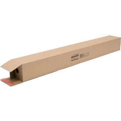 Afbeelding van 10x ColomPac® Verzendkoker 1008 x 108 mm met plak en tearstrip B golf (± 3,0 mm) Karton Universele verzenddozen