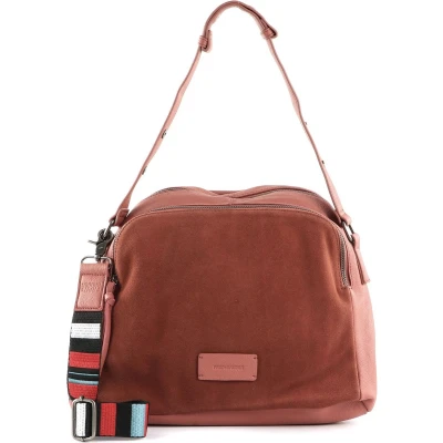Afbeelding van FREDsBRUDER Leren Schoudertas Alerassa Shoulderbag Light Rust Terracotta