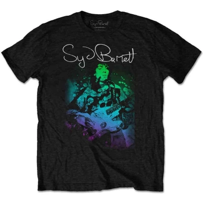 Afbeelding van Syd Barrett Psychedelic Heren T shirt S Zwart
