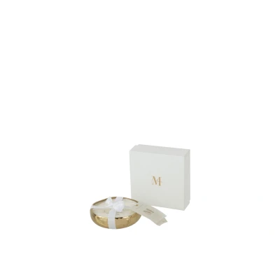 Afbeelding van J Line Geurkaars M Chic Metaal Goud Small 18U