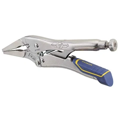 Afbeelding van IRWIN Vise Grip vergrendelingtang, snelle ontgrendeling, lange neus met draadsnijder, 9 inch (IRHT82582)