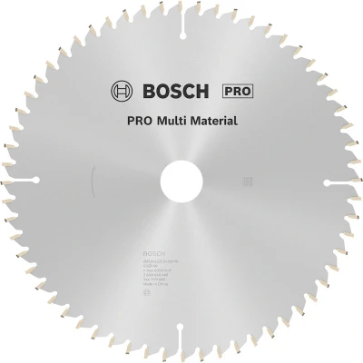 Afbeelding van Bosch Accessoires Cirkelzaagblad Multi Material 254 x 30 3,2 mm, 60 1st 2608640449