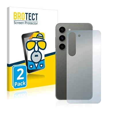 Afbeelding van BROTECT Screenprotector voor Samsung Galaxy S23 Plus (Achterkant) Folie Beschermfolie matte (2 Stuks)