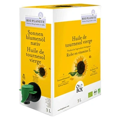 Afbeelding van Zonnebloemolie virgin BIO 3 l Horeca (Bio Planete)