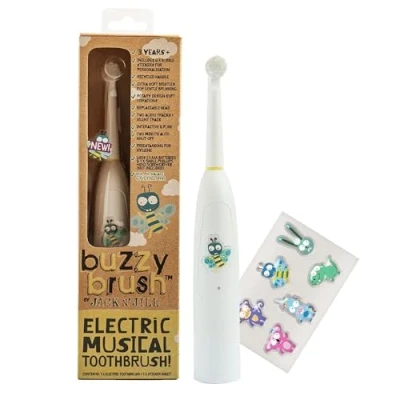 Afbeelding van Jack N&#039; Jill Organic Elektrische Tandenborstel Buzzy Brush