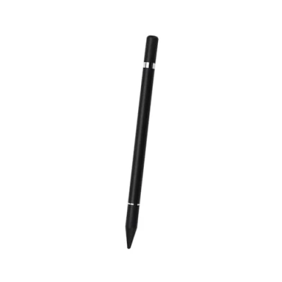 Afbeelding van INF 2 in 1 stylus pen met schrijffunctie zwart