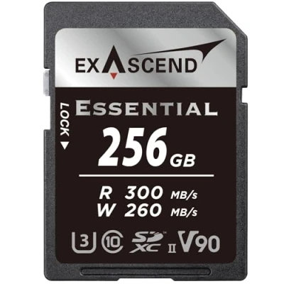 Afbeelding van EXASCEND Essential UHS II SD card(V90) 256GB