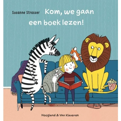 Afbeelding van Uitgeverij hoogland &amp; van klaveren kom, we gaan een boek lezen!