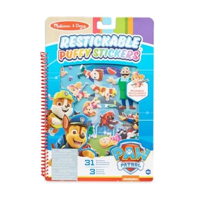 Afbeelding van Melissa &amp; Doug PAW Patrol Herplakbare Puffy Stickers Avonturenbaai (31 herbruikbare stickers)