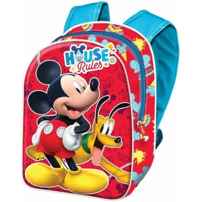 Afbeelding van 3D schoolrugzak Mickey Mouse Rules 25 x 20 9 cm
