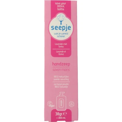 Afbeelding van Seepje Handzeep Navulling Lavendel met Tonka 38 gr
