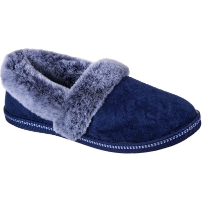 Afbeelding van Skechers Pantoffels, Dames, Maat: 41, Azul marino Textiel