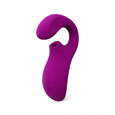Afbeelding van LELO ENIGMA Cruise Deep Rose dubbele vibrator, waterdicht intiem apparaat met 8 trilstanden