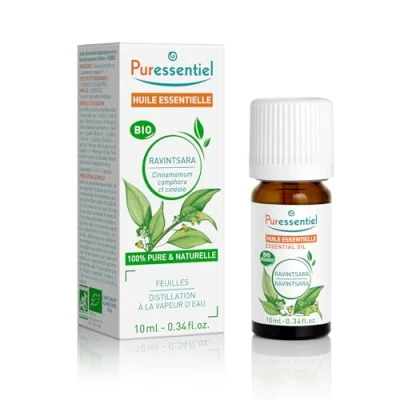 Afbeelding van Puressentiel Ravintsara Etherische Olie (Cinnamomum Camphora) Bio 10 ml