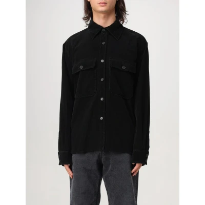 Afbeelding van Versatile Corduroy Shirt with Button Closure and Long Sleeves