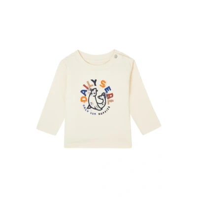 Afbeelding van Noppies Grinestar Longsleeve voor kinderen, Maat: 50, Butter cream