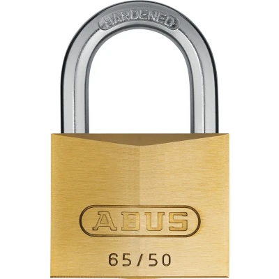 Afbeelding van Abus hangslot 65/50mm messing