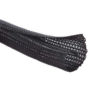 Afbeelding van Alex Tech 13 mm 7,7 m kabelmantel, zelfsluitende kabelopslag, kabelbeheer, voor computer, auto industrie, zwart