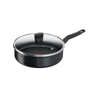 Afbeelding van Tefal Kookgerei Start Easy Hapjespan 24 Cm Zwart