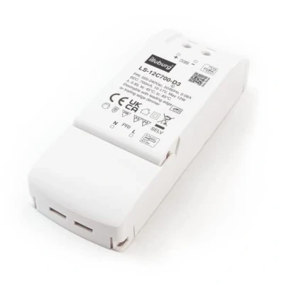 Afbeelding van illuburg LED transformator dimbaar Triac 700mA constante stroom 7W 12W voeding driver