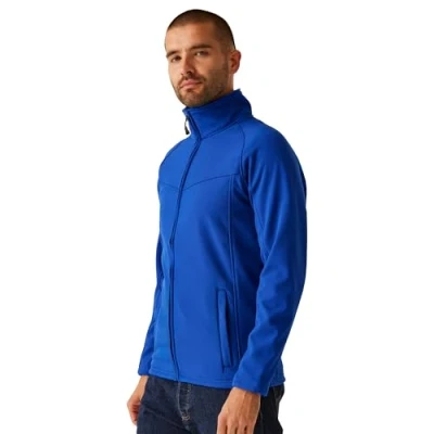 Afbeelding van Regatta Professionele mannen Uproar Interactieve Wind Resistant Softshell, Oxford Blauw, maat Large