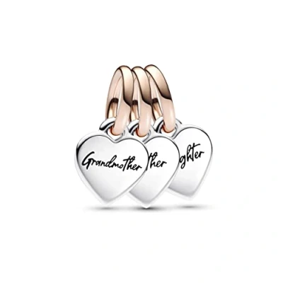 Afbeelding van Pandora 782648C00 Hangbedel Family Generations of Hearts splittable