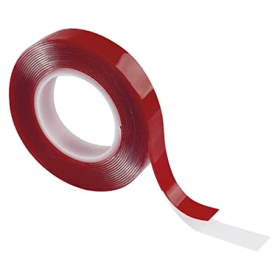 Afbeelding van EMOS Acryltape, 3 m, montagetape, 12 mm breed, dubbelzijdig, transparant, verbindingsband met hoge kleefkracht, duurzame verbinding zonder dragers, dikte 1