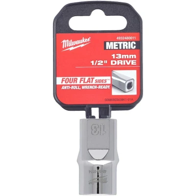 Afbeelding van Milwaukee Accessoires 1/2&quot; Dop Metrisch 13 mm 4932480011