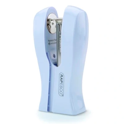 Afbeelding van Rapesco 1379 Staande en Ruimtebesparende Nietmachine, 20 Vel Nietcapaciteit, Poederblauw