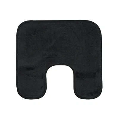 Afbeelding van Gözze Badtapijt 50x45 cm, met uitsparing, RIO PREMIUM, zwart, 100000 050046 99