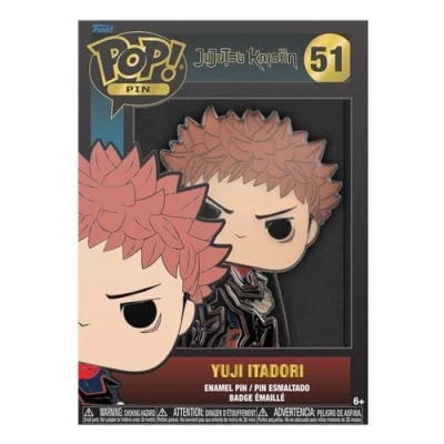 Afbeelding van Funko Pin Jujutsu Kaisen POP! Enamel Yuji Itadori 10 cm Multicolours